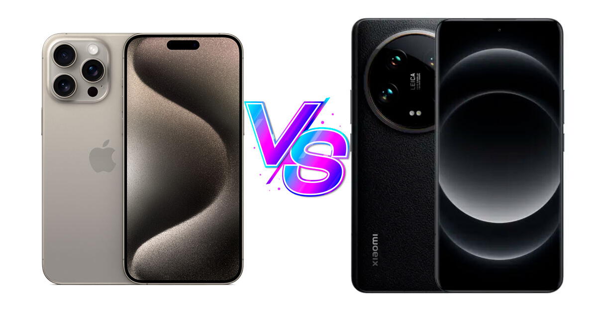 IPhone 15 Pro Max vs. Xiaomi 14 Ultra: ¿cuál de estos celulares tiene la mejor cámara?