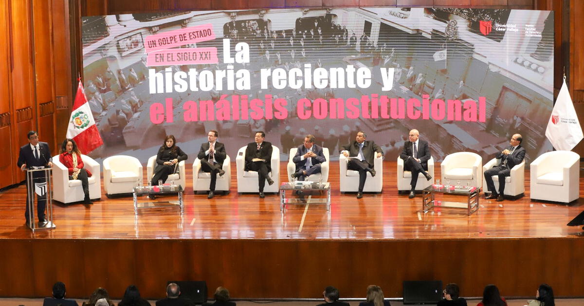 Universidad César Vallejo lideró congreso sobre las implicancias del golpe de Estado de 2022