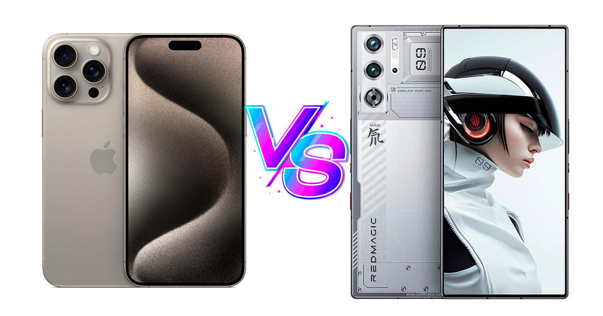 Red Magic 9 Pro+ vs. iPhone 15 PRO: ¿Cuál de los dos es mejor y me conviene comprar hoy?