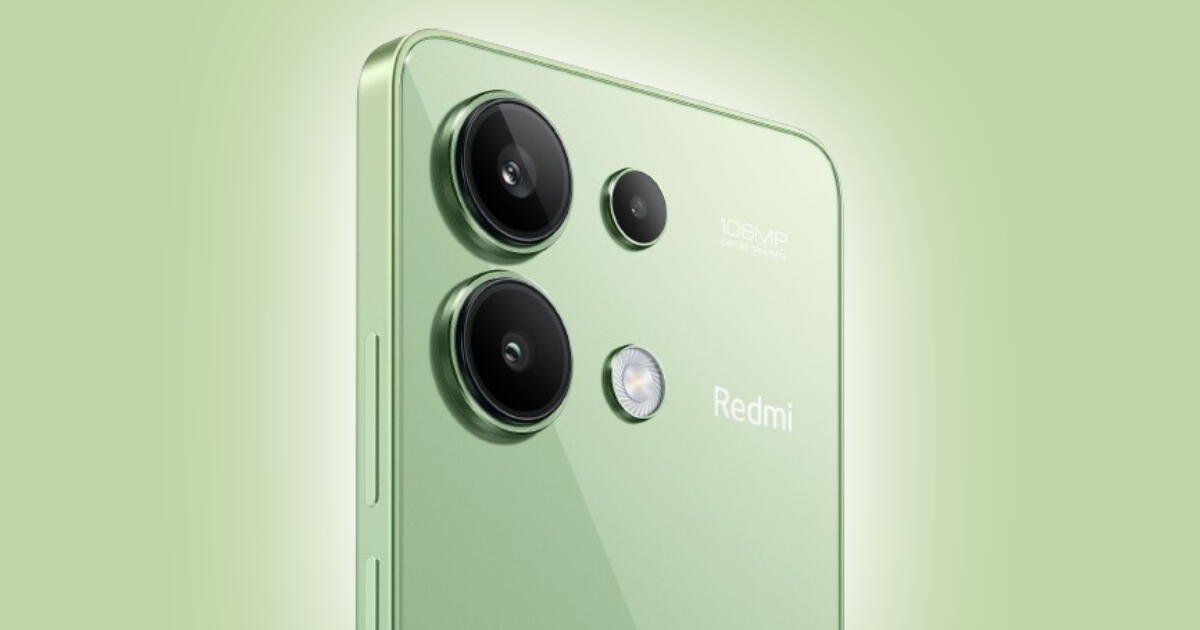 Ni Apple ni Samsung: Este celular Xiaomi tiene cámara de 108 MP, batería de 5000 mAh y su precio es súper económico