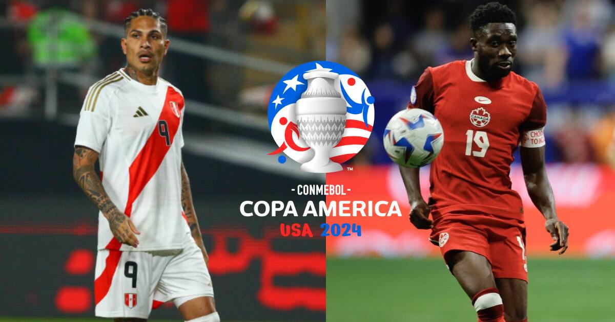 Alineaciones Perú vs Canadá: formación del partido de Copa América 2024