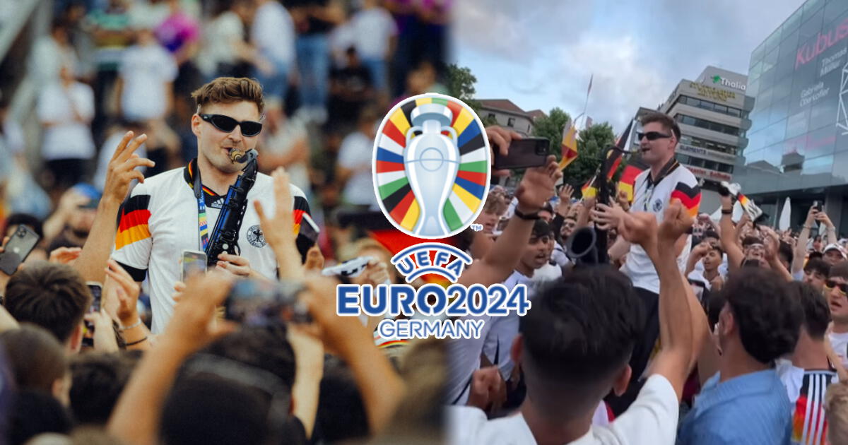 ¿Quién es el saxofonista alemán que anima la Eurocopa 2024?