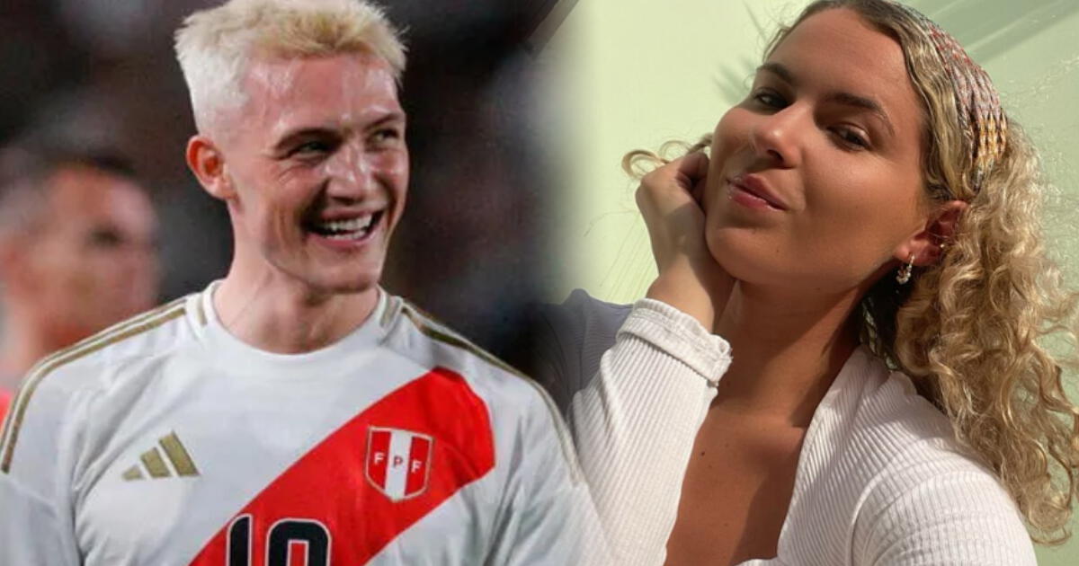 Novia de Oliver Sonne viajó MILES DE KILÓMETROS para verlo jugar por Perú EN VIVO en Copa América