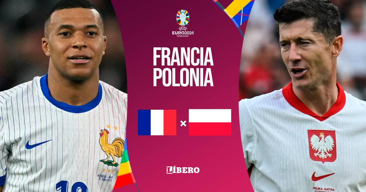 Francia vs. Polonia por la Eurocopa 2024: a qué hora juega, pronóstico y dónde ver