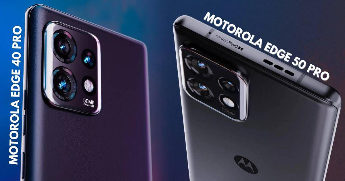 Motorola EDGE 50 PRO vs EDGE 40 PRO, características: Este es el MEJOR CALIDAD - PRECIO en junio de 2024