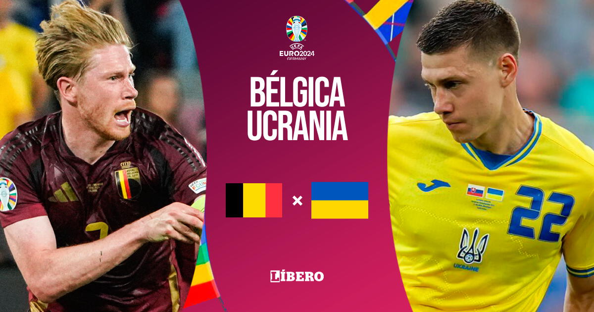 Bélgica vs Ucrania EN VIVO vía ESPN: horario, pronóstico y dónde ver la Eurocopa 2024