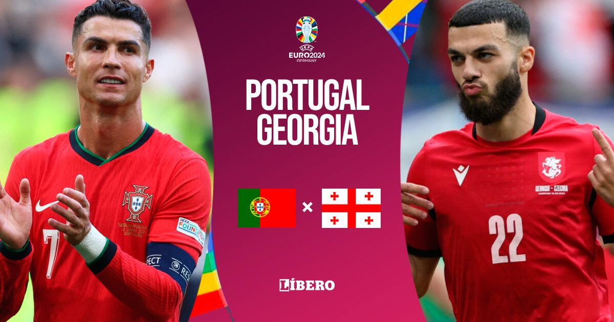 Portugal vs Georgia EN VIVO con Cristiano Ronaldo: cuándo juega, pronóstico y dónde ver