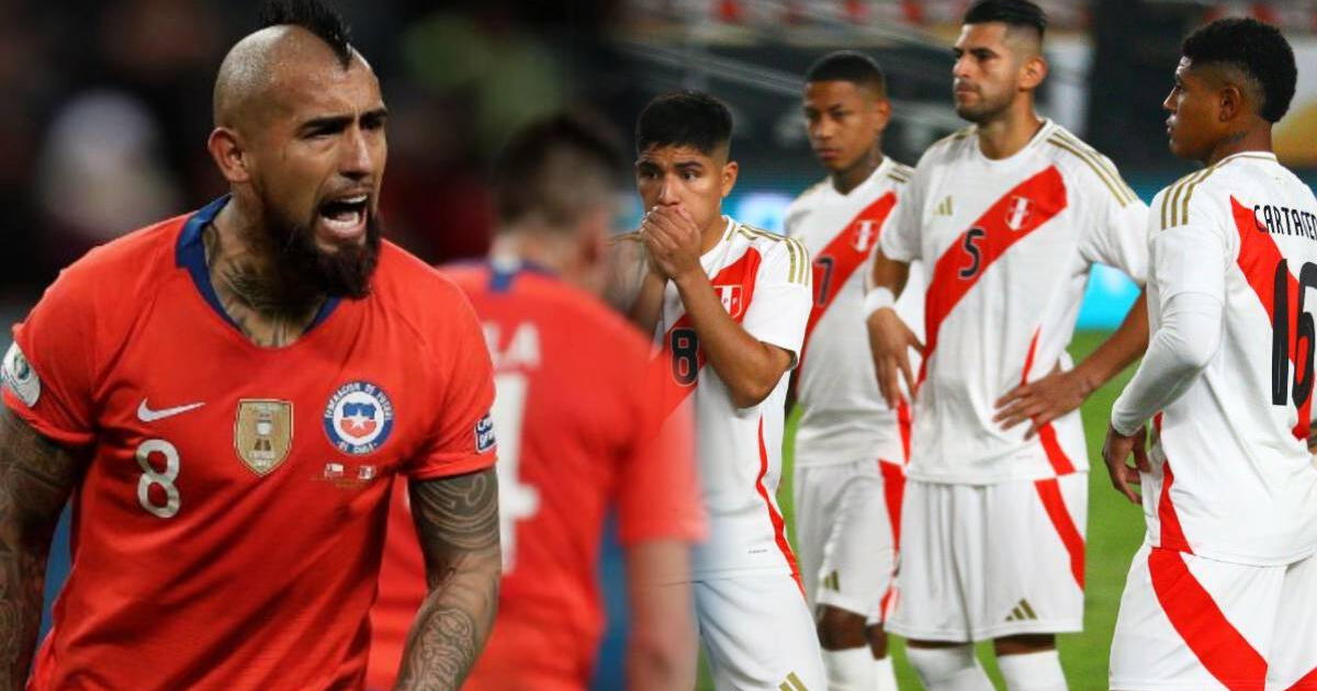 Arturo Vidal SORPRENDIÓ al RENDIRSE ante jugador de Perú tras duelo ante Chile: 