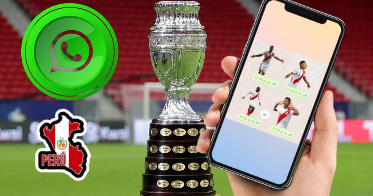 WhatsApp modo Copa América: GUÍA para DESCARGAR los stickers de la selección peruana y alentar HOY