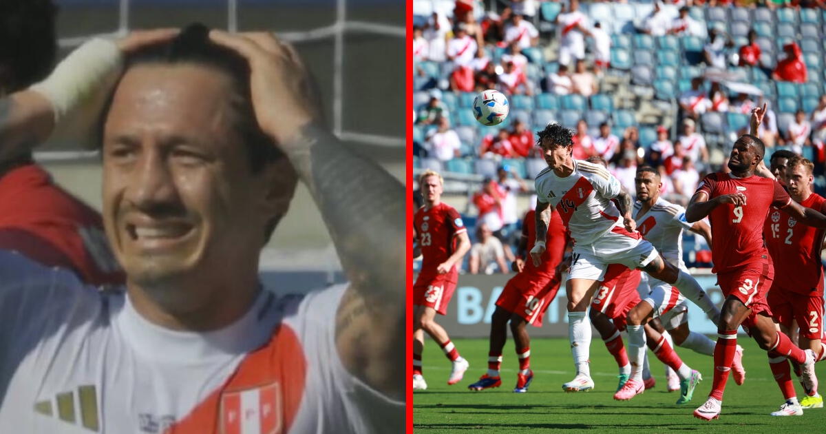 ¡Que lástima! Lapadula anotó el primero de la selección peruana, pero fue anulado por offside