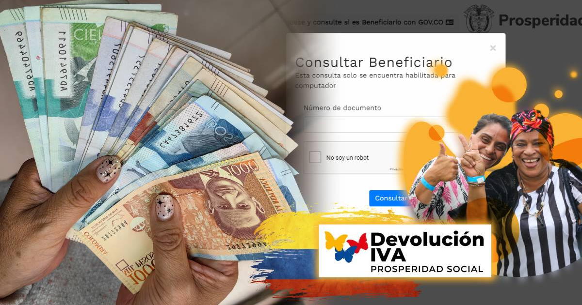 Devolución IVA 2024 en Colombia: fecha oficial para cobrar los $270.000