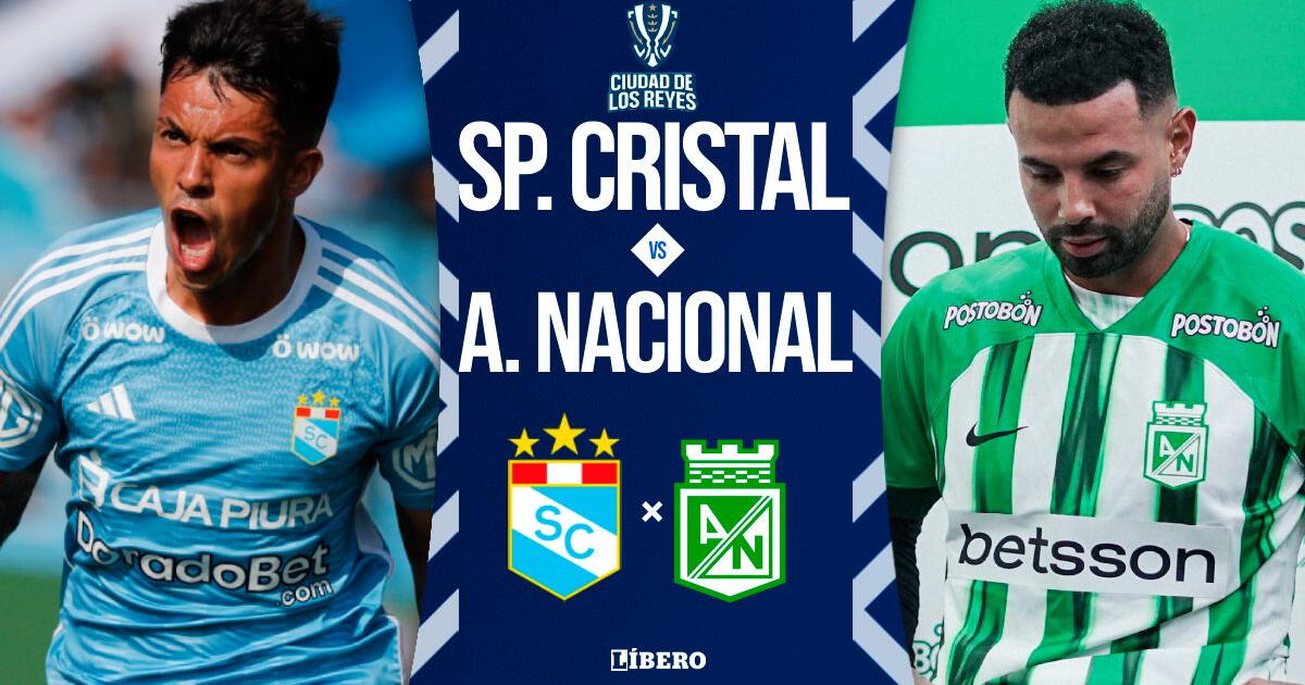 Sporting Cristal vs Atlético Nacional EN VIVO: cuándo juega, hora, entradas y dónde ver