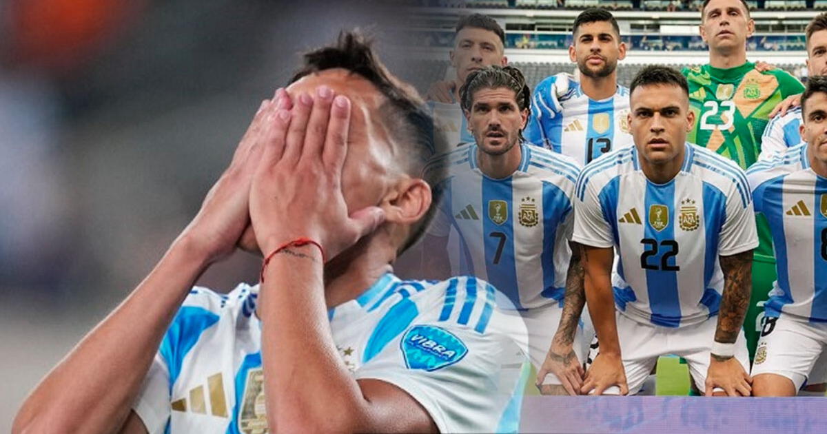 El castigo que recibió Argentina y Perú no lo supo aprovechar en la Copa América 2024