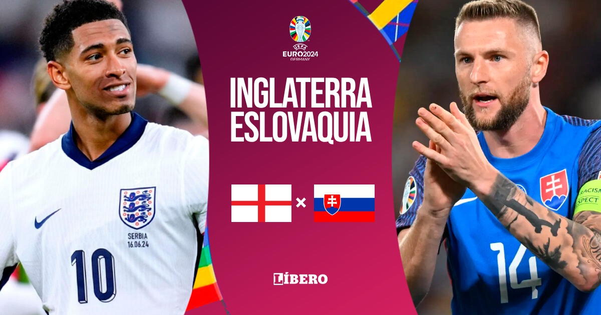 Inglaterra vs. Eslovaquia EN VIVO vía Disney+: horario y dónde ver partido por la Eurocopa