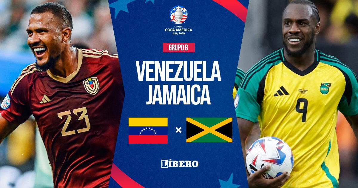 Venezuela vs. Jamaica EN VIVO por Copa América: pronóstico, horario y canal para ver partido