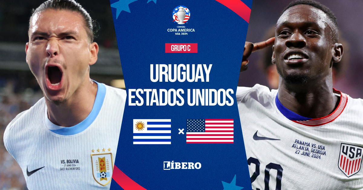 Uruguay vs. Estados Unidos EN VIVO por Copa América: pronóstico, horario y dónde ver