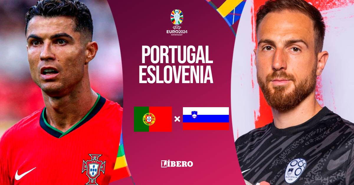 Portugal vs Eslovenia EN VIVO por la Eurocopa 2024: horarios y dónde ver a Cristiano Ronaldo