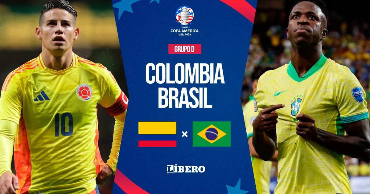 Colombia vs. Brasil EN VIVO por Copa América: pronóstico, canales y dónde ver partido