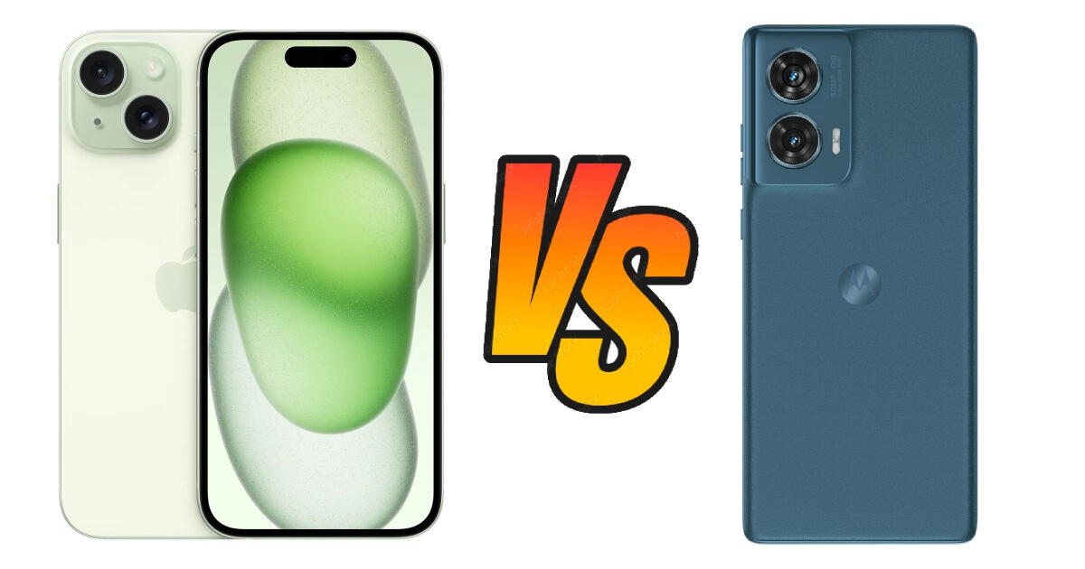 Motorola Edge 50 Fusion vs. iPhone 15: ¿Cuál de estos dos celulares es el más potente y recomendable?