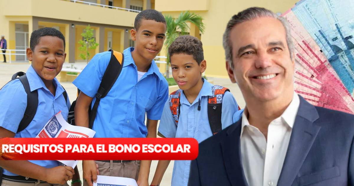Los 5 requisitos para ACCEDER al NUEVO PAGO ESCOLAR para estudiantes dominicanos