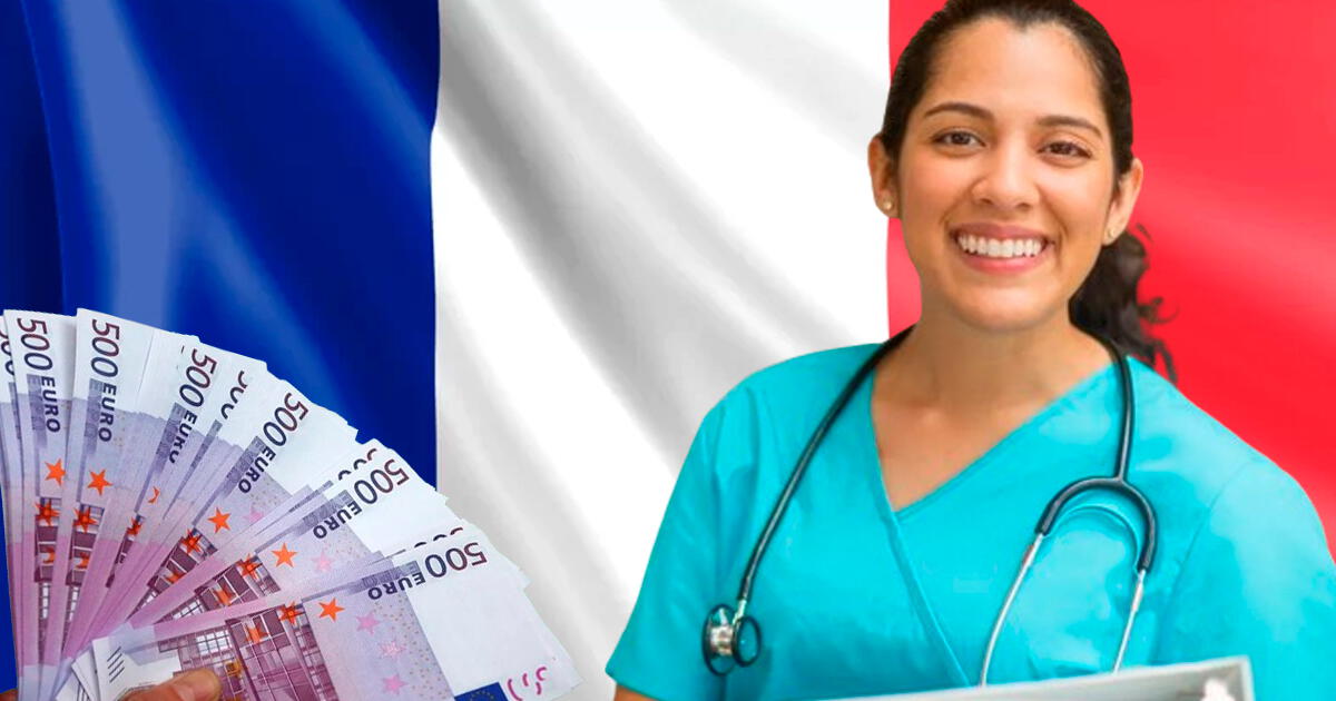 Esto gana una enfermera en Francia: supera los 1900 euros y recibe hasta 800 en bonificaciones