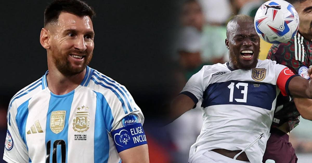 ¿A qué hora juegan Argentina vs. Ecuador por los cuartos de final de la Copa América?