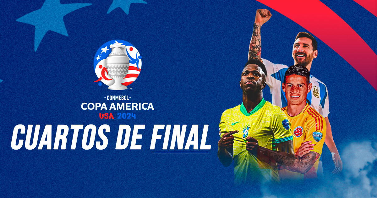 Copa América 2024: Llaves DEFINIDAS de cuartos de final, horario y canal de transmisión