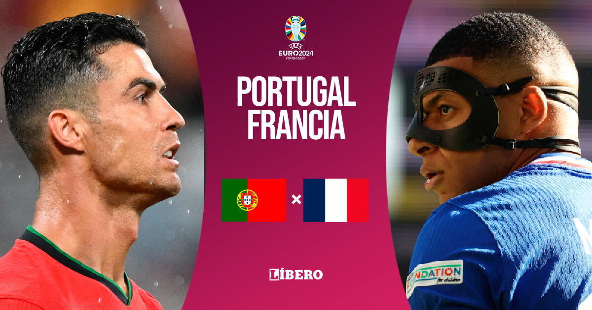 Portugal vs Francia EN VIVO con Cristiano y Mbappé por Eurocopa: fecha, hora, pronóstico y dónde ver
