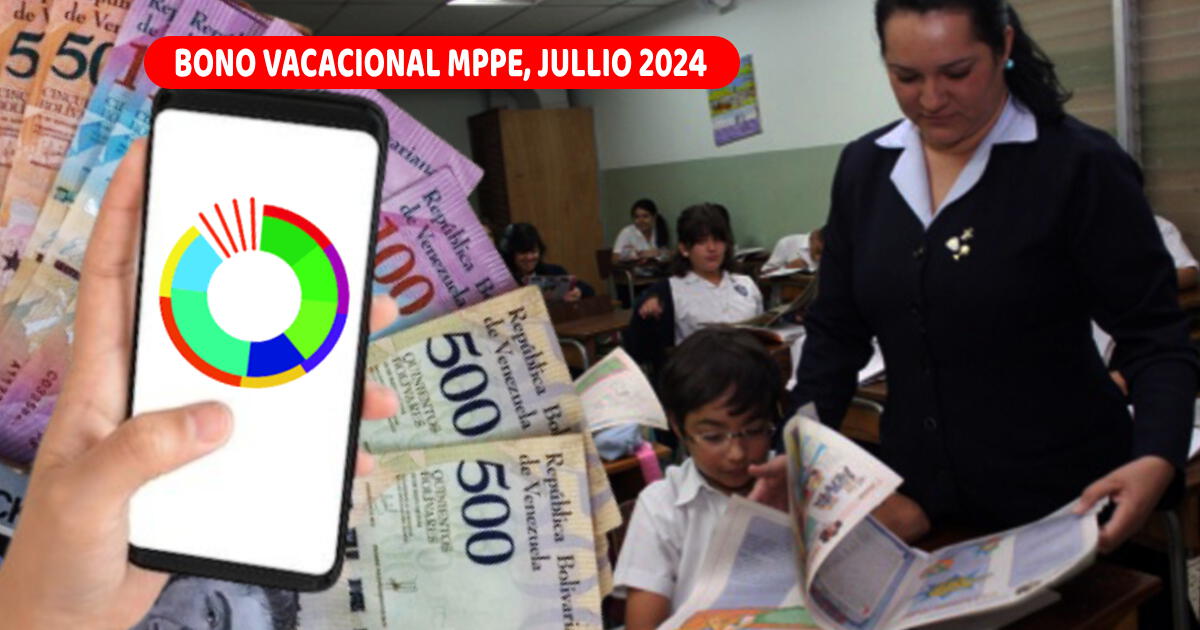Pago de vacaciones docentes 2024: Fecha y monto del Bono Vacacional vía MPPE