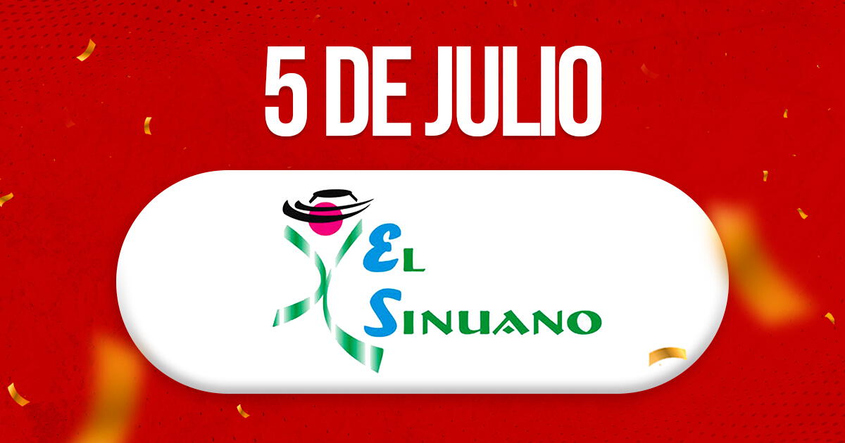 Resultados del Sinuano Noche, 5 de julio: últimos número ganadores de la lotería colombiana