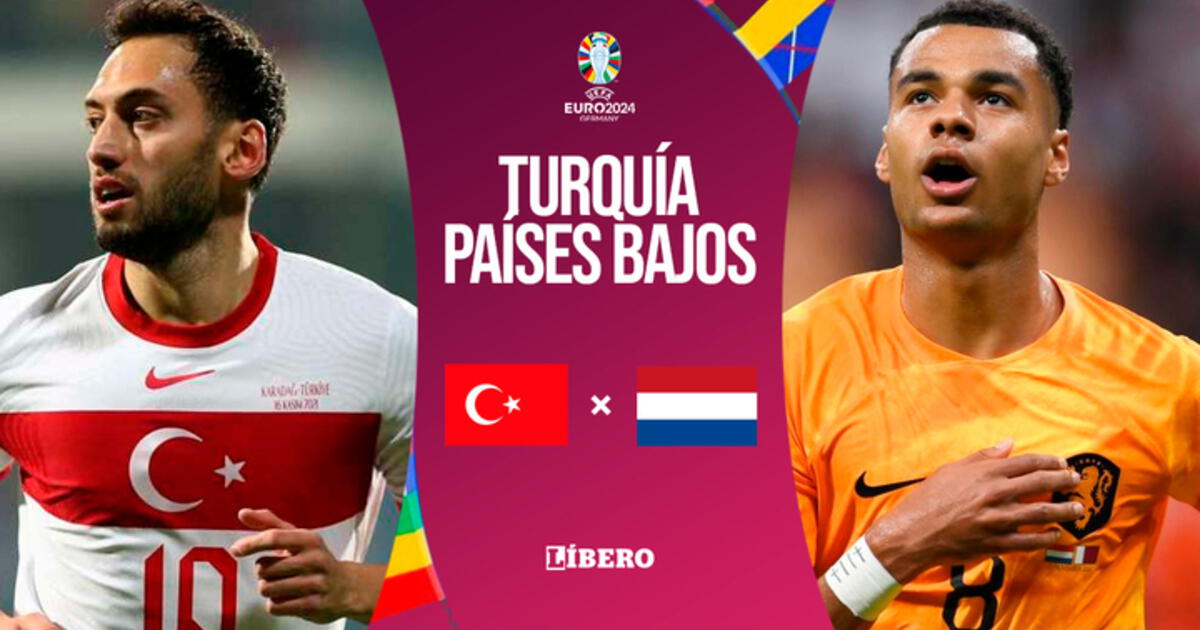 Países Bajos vs. Turquía EN VIVO por Eurocopa 2024: cuándo juegan, hora y canal
