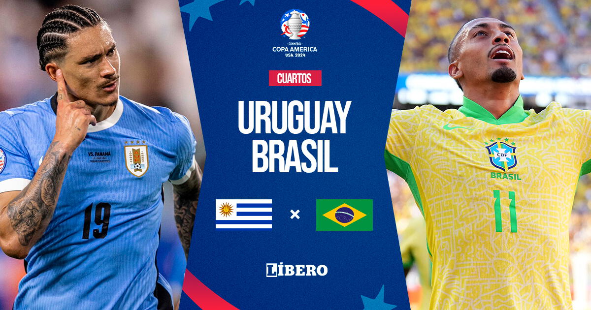 Uruguay vs Brasil EN VIVO por Copa América 2024: cuándo juega, horario, pronóstico y canal