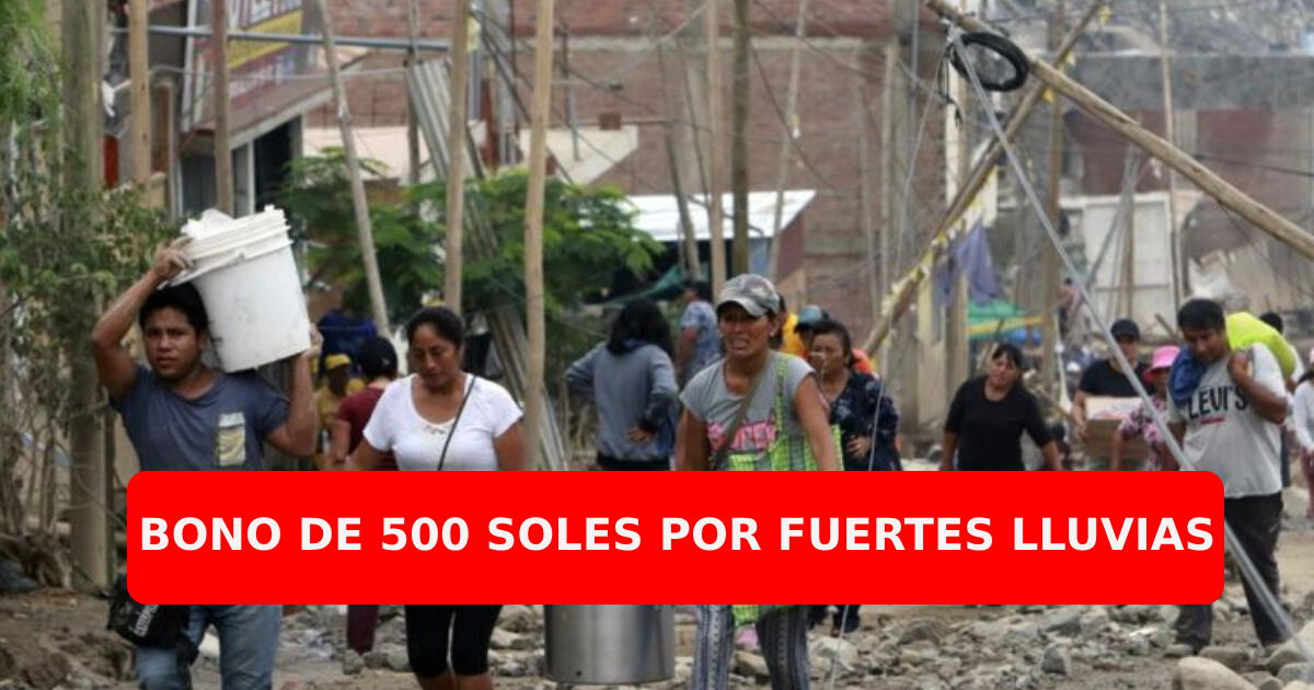 Bono de 500 soles para las familias peruanas: revisa requisitos, beneficiarios y cómo cobrar