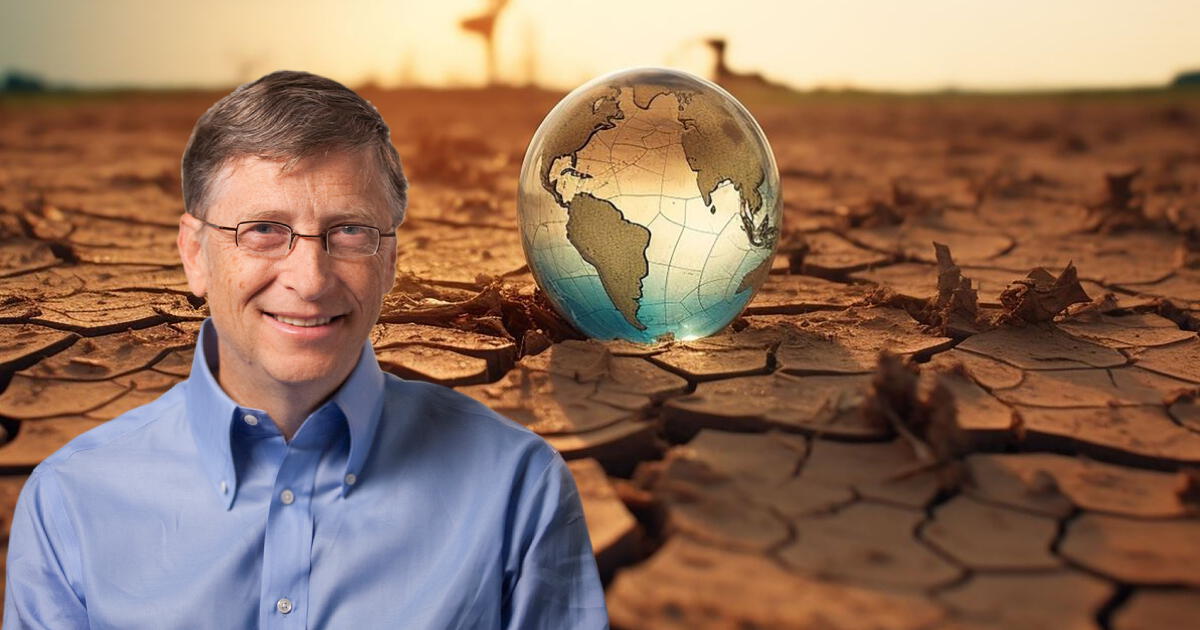 Bill Gates lanza profecía donde la Inteligencia Artificial ayudará a frenar el cambio climático