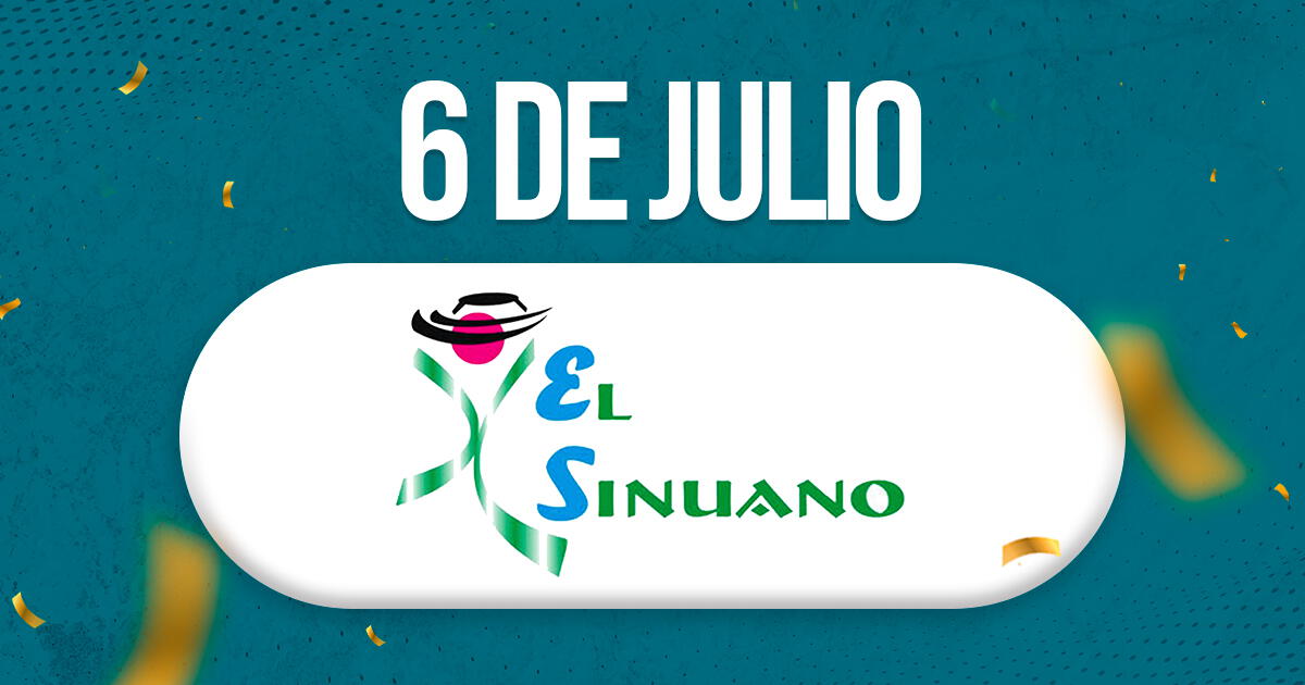 Lotería Sinuano Día y Noche del 6 de julio: cómo se jugó y números ganadores del último sorteo