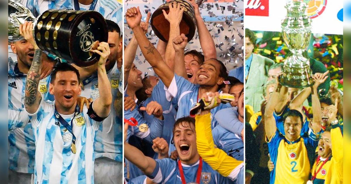 ¿Cuántas Copas América tiene cada país? Así va el PALMARÉS a poco de la FINAL del 2024