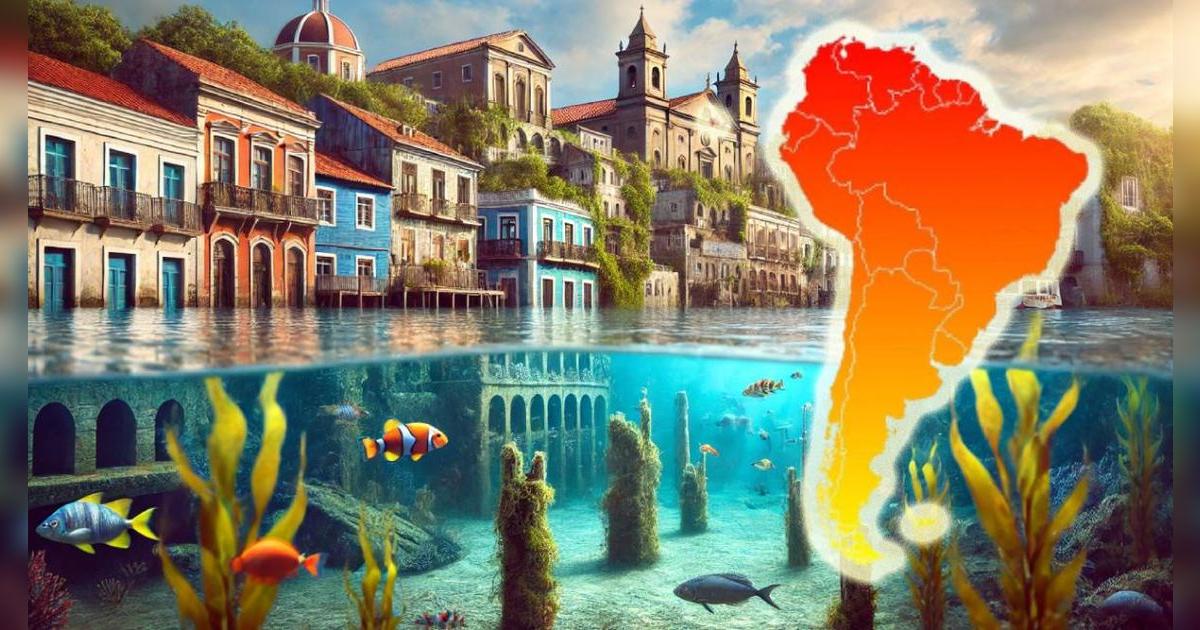 Las 5 ciudades sudamericanas que quedarían bajo el agua en el 2100: Una de ellas está cerca a Perú