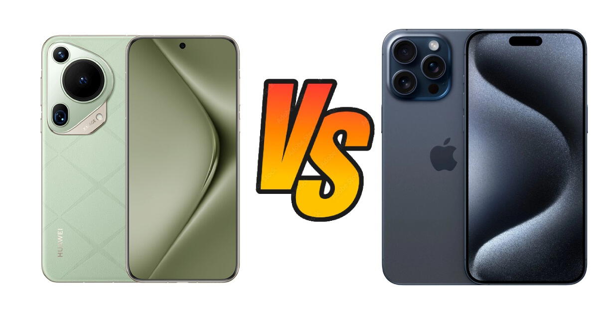 Huawei Pura 70 Ultra vs. iPhone 15 Pro Max: ¿cuál de estos celulares tiene la mejor cámara?
