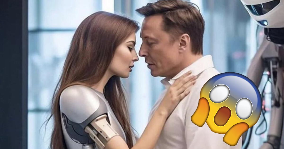 ¿Elon Musk tiene una esposa robot? Esta es la verdad detrás de la polémica imagen
