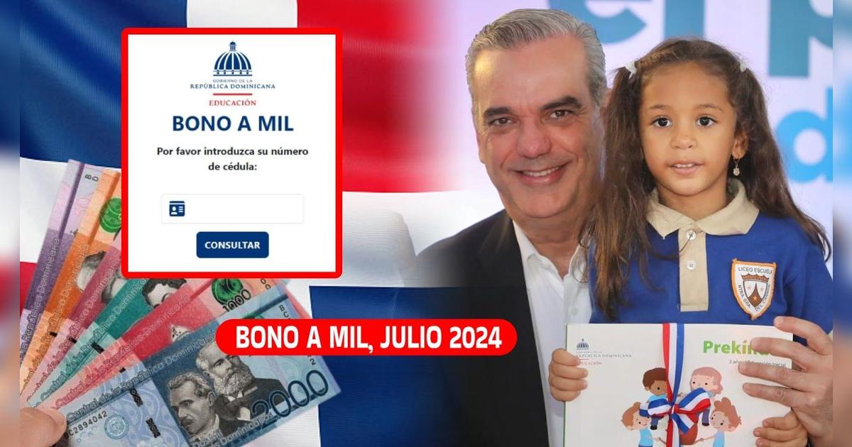 Bono a Mil, consulta con cédula: Revisa si ADESS habilitó el pago de julio