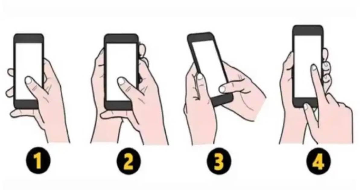 El test que te dirá cual es tu MAYOR TALENTO de acuerdo a la forma de que coges tu celular