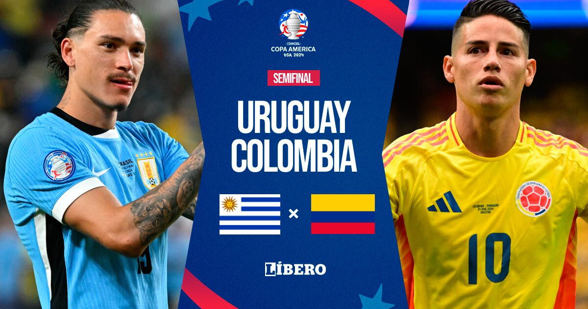 Uruguay vs Colombia EN VIVO Copa América 2024: horario, historial, estadio y dónde ver partido