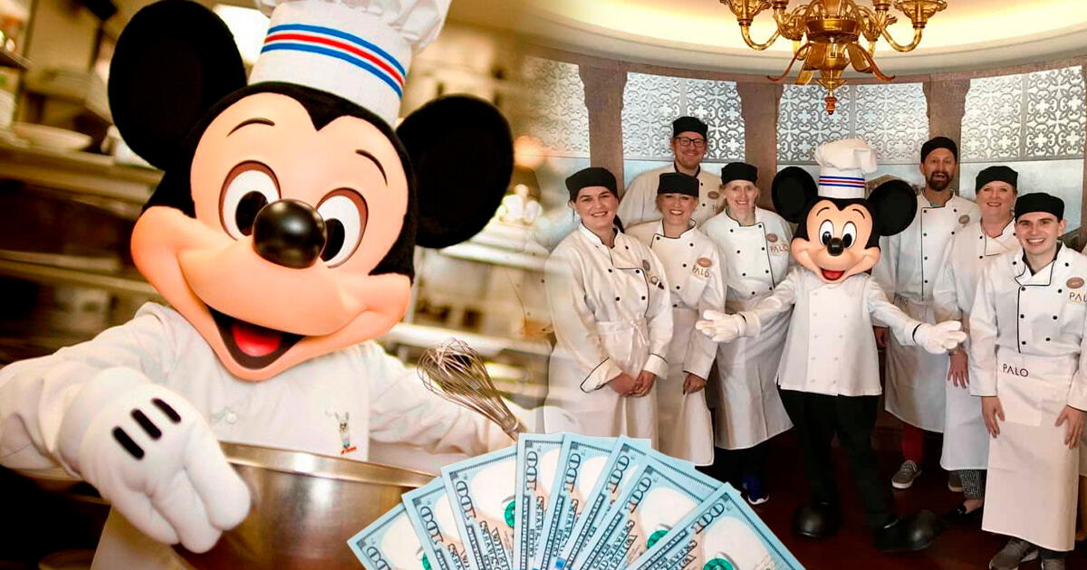 ¿Cuánto gana un cocinero en Disney Cruise Line? La INCREÍBLE CIFRA te dejará sin aire