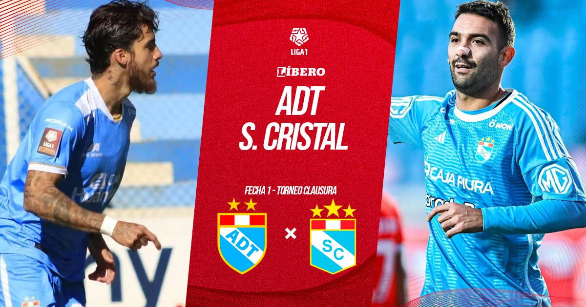 Sporting Cristal vs. ADT EN VIVO por Liga 1 MAX: pronóstico, cuándo juega y alineaciones