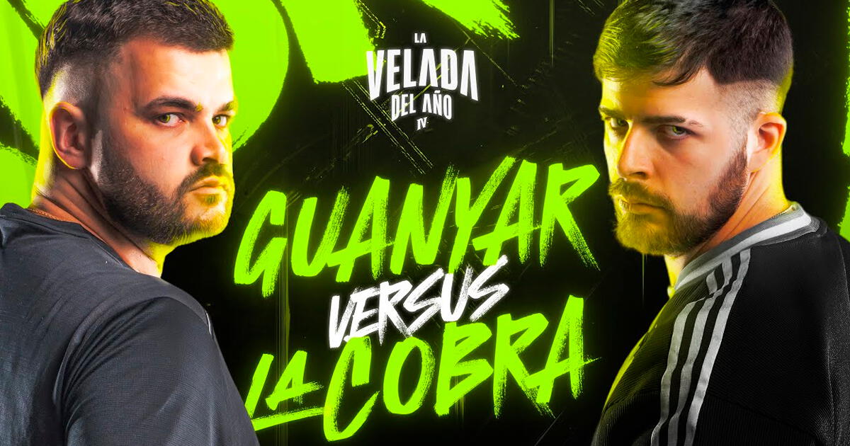 Guanyar vs La Cobra EN VIVO: ¿A qué hora es y dónde ver la pelea de la Velada de Ibai 2024?