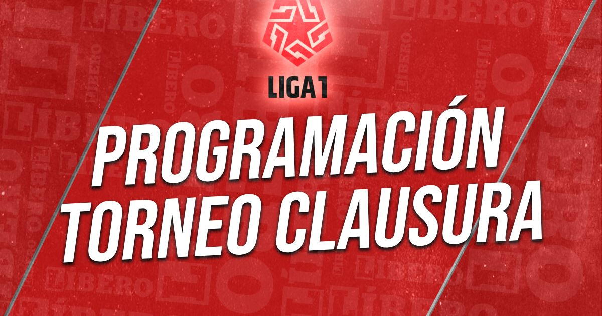 Partidos de Liga 1 2024: programación y resultados de la fecha 1 del Torneo Clausura