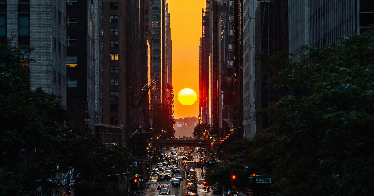 Manhattanhenge 2024: Cómo y dónde ver el impresionante fenómeno solar en Nueva York