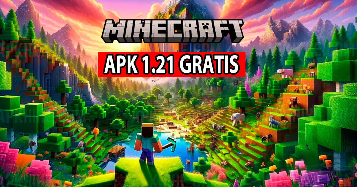 Minecraft APK 1.21 GRATIS: DESCARGA la nueva versión oficial para Android en julio 2024