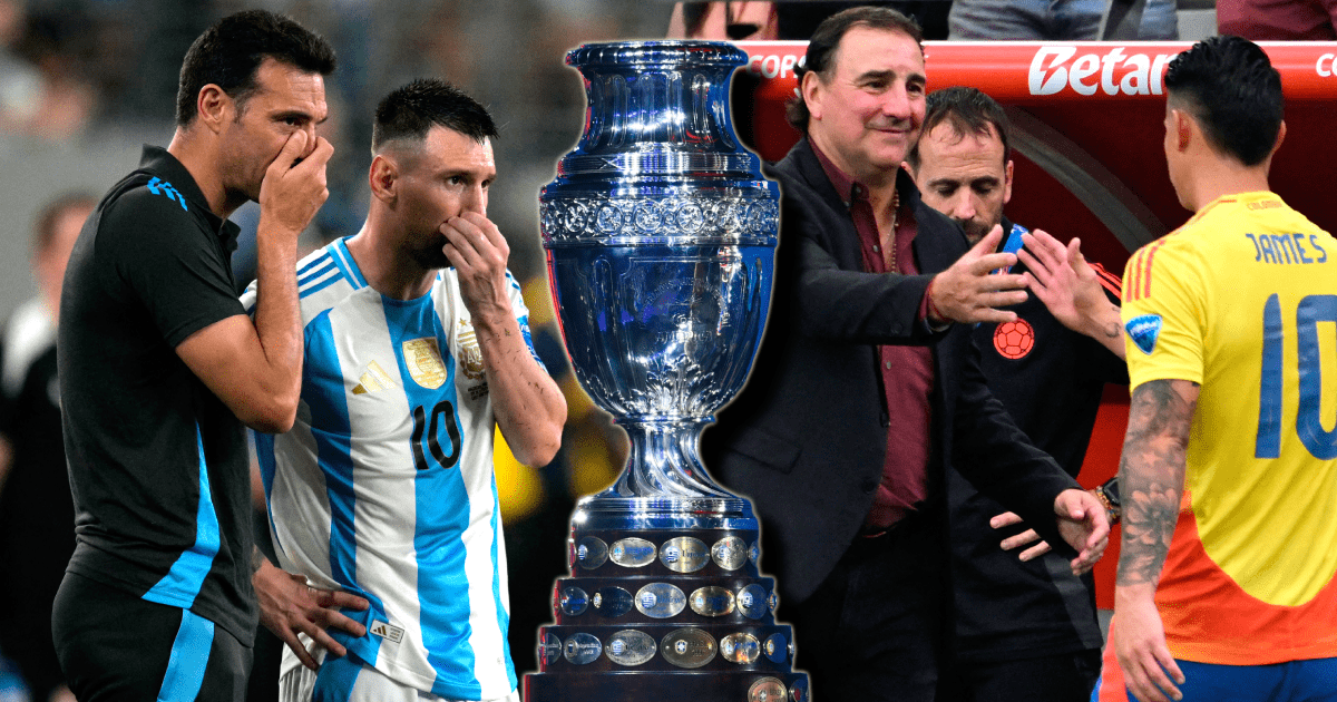 Alineaciones de Argentina vs. Colombia con Lionel Messi por la final de la Copa América 2024