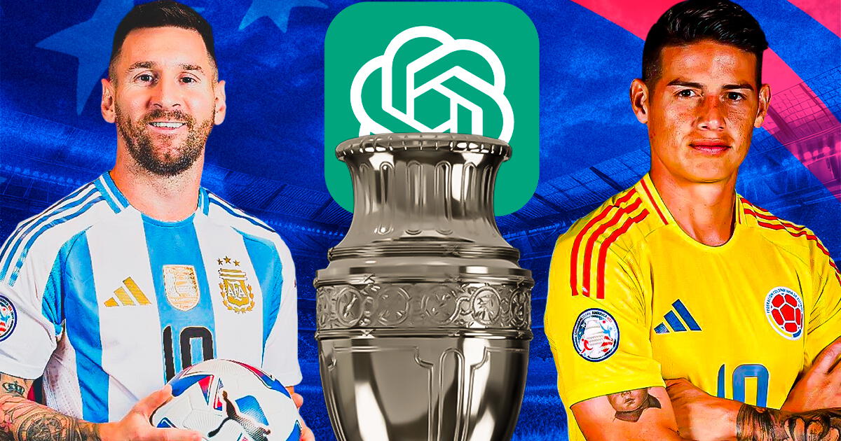 Inteligencia Artificial revela al CAMPEÓN de la Copa América 2024: ¿Argentina o Colombia?